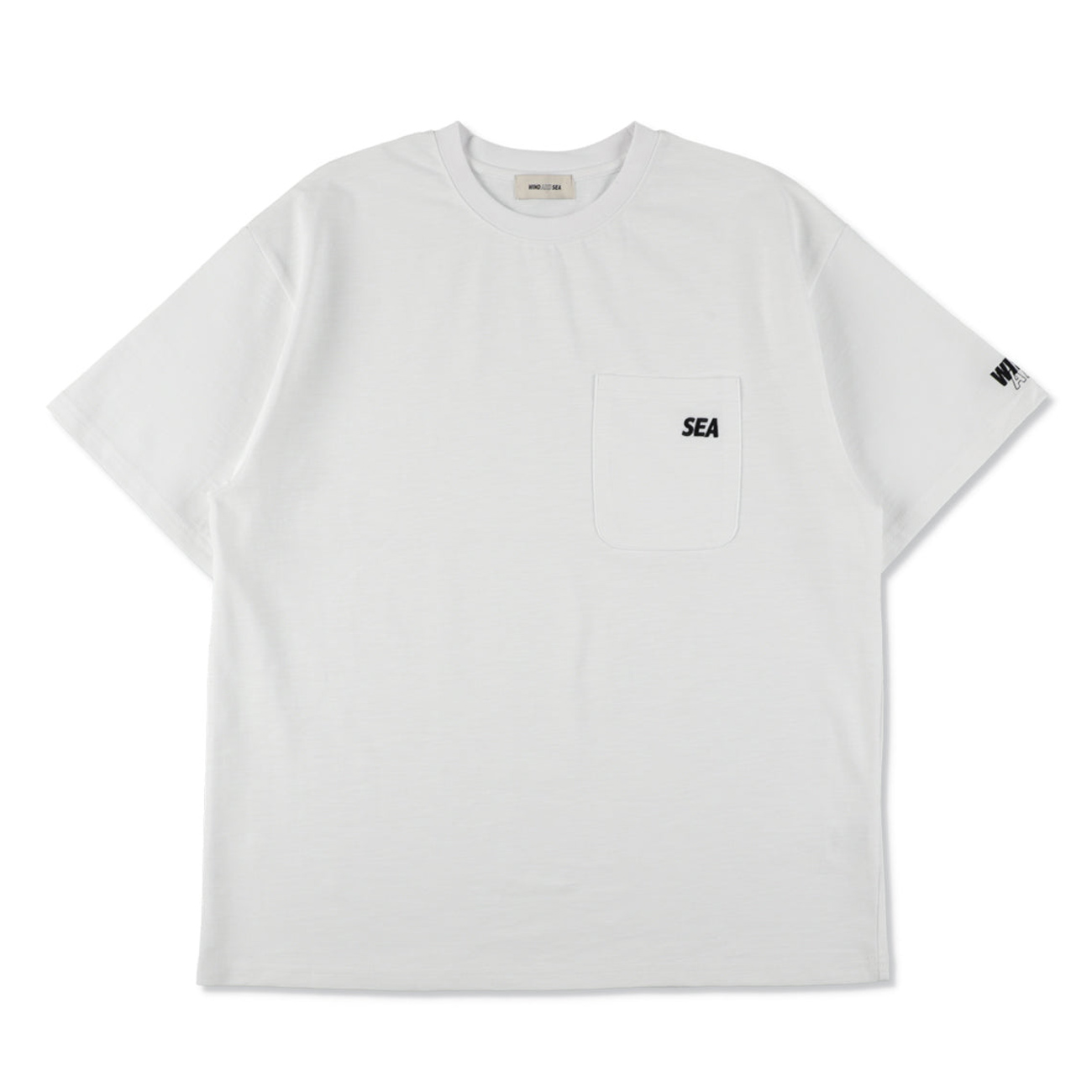 WIND AND SEA / ウィンダンシー | SEA ESS 2P POCKET S/S TEE - White