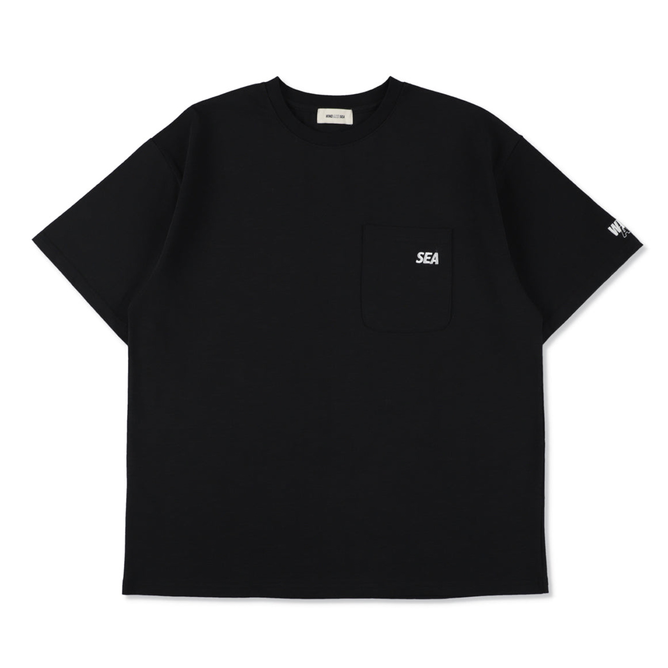 WIND AND SEA / ウィンダンシー | SEA ESS 2P POCKET S/S TEE - Black