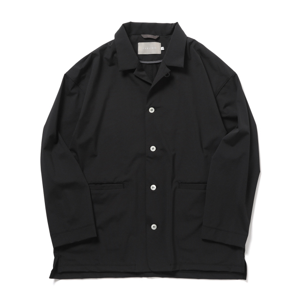 CURLY / カーリー | DRY COOL TRICOT SHIRT JACKET - Black | 通販