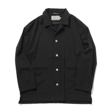 CURLY / カーリー | DRY COOL TRICOT SHIRT JACKET - Black