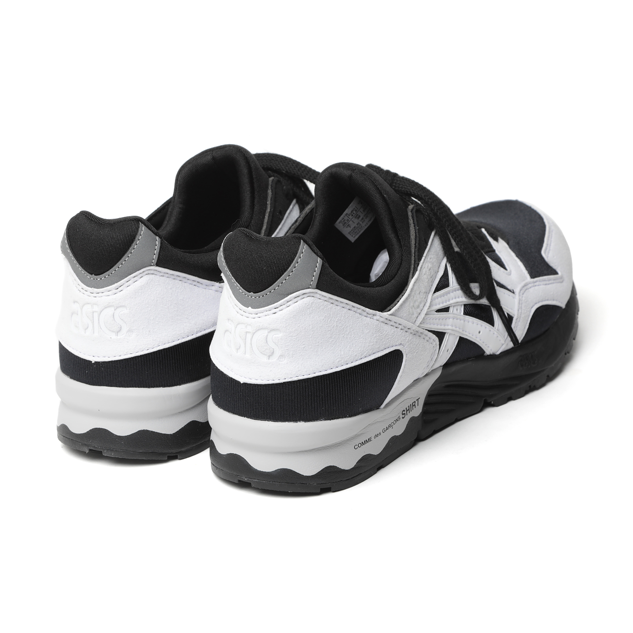 COMME des GARCONS SHIRT | ASICS GEL-LYTE V BLACK × WHITE - Black