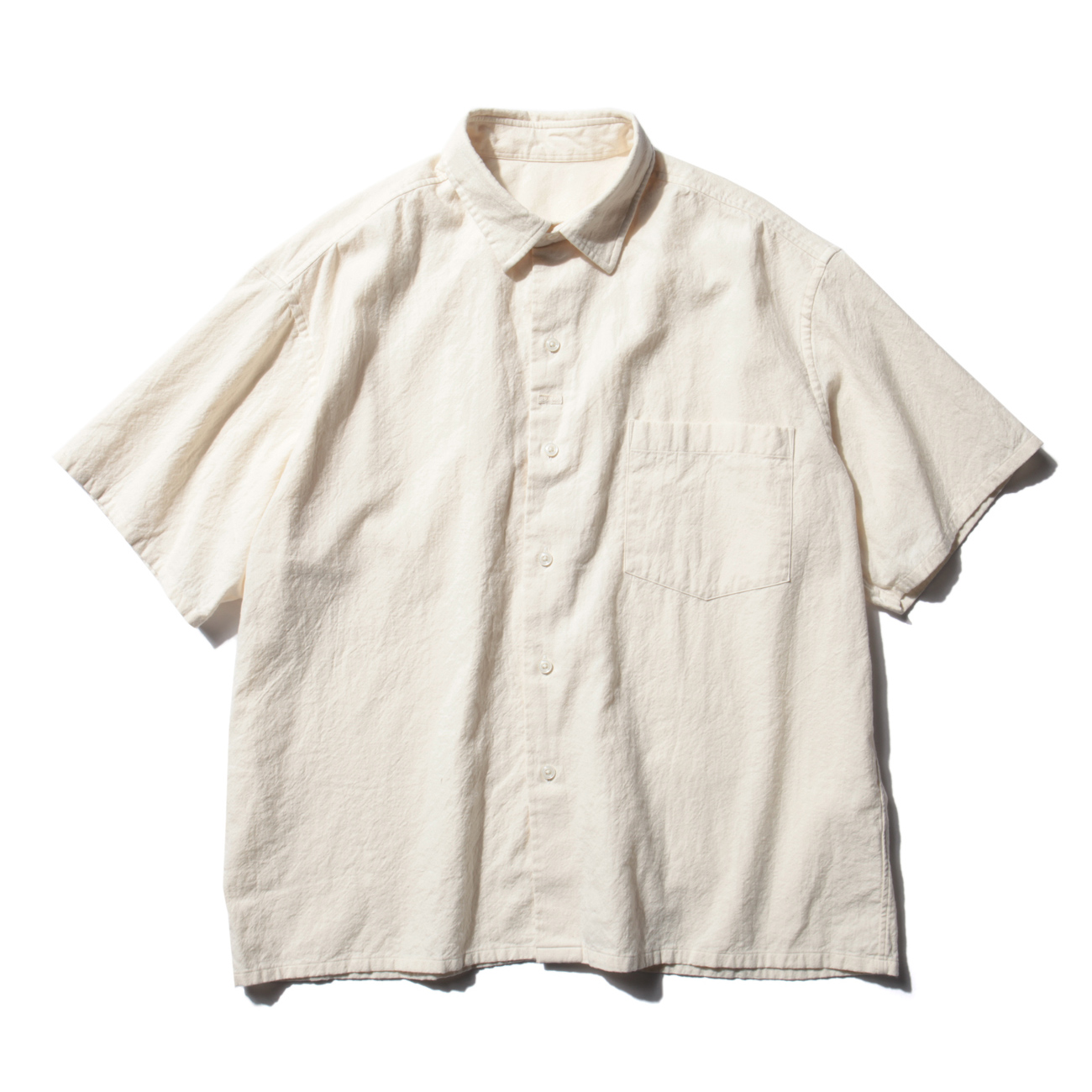 HONOKAA SHORT SLEEVE SHIRT - Sunset White