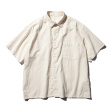 Porter Classic / ポータークラシック | HONOKAA SHORT SLEEVE SHIRT - Sunset White