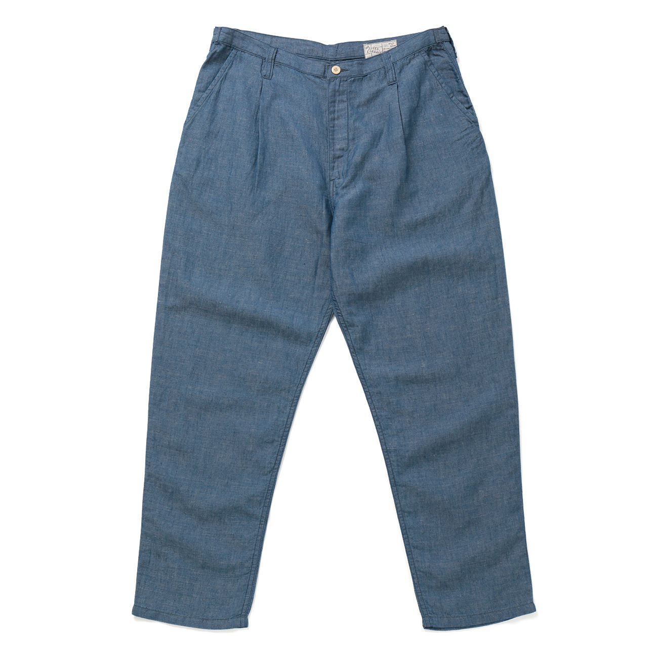Porter Classic / ポータークラシック | P.C H/W CHAMBRAY PANTS
