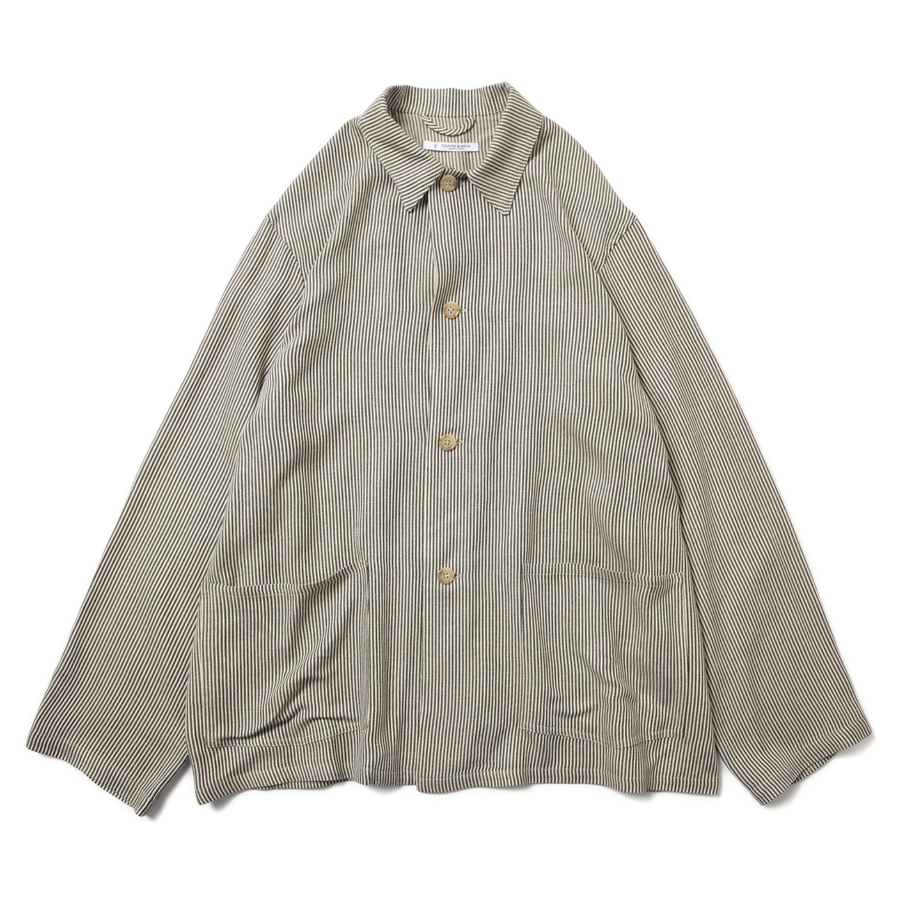 MAATEE&SONS / マーティーアンドサンズ | WORK JK - Black Beige