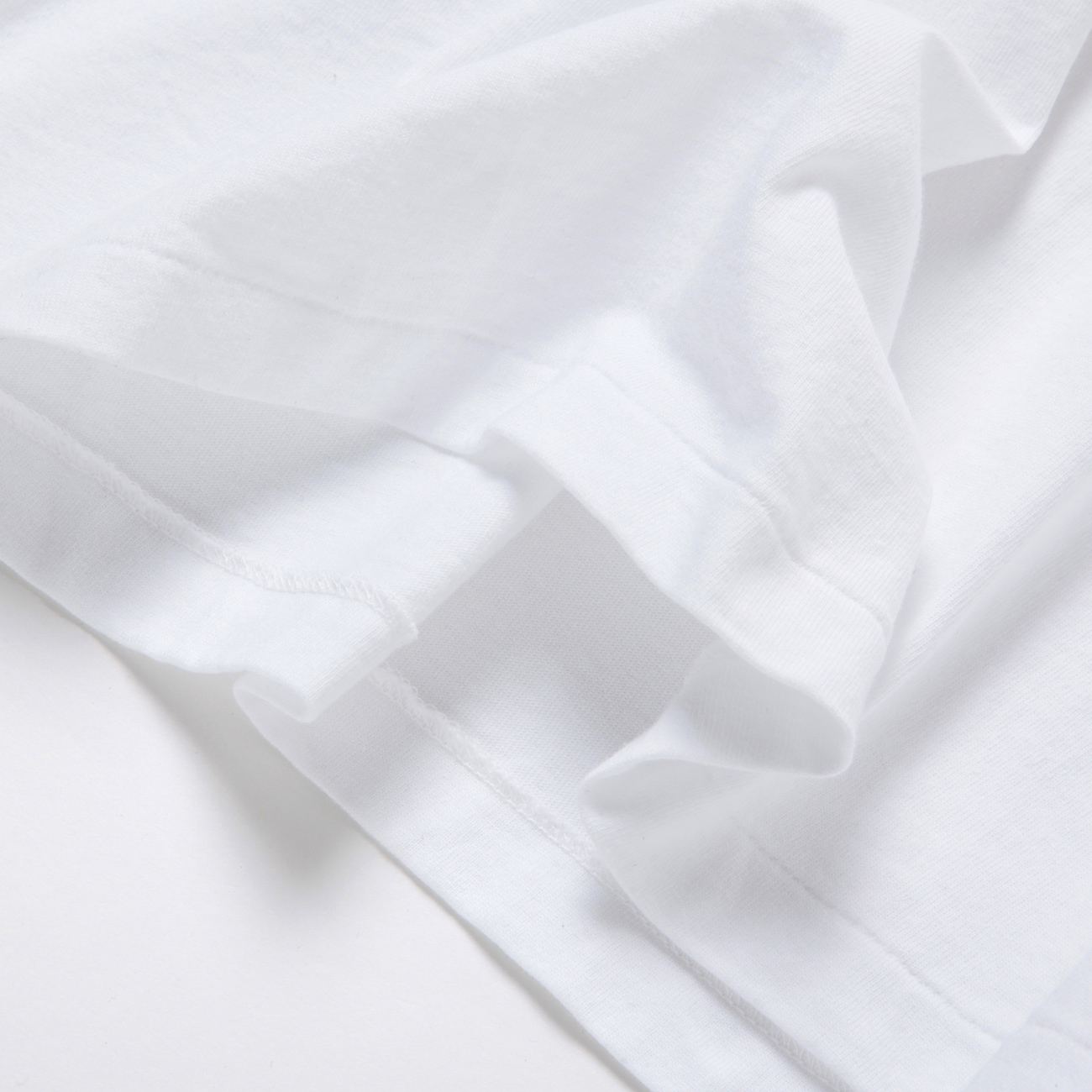 COMOLI / コモリ | コットンジャージ 長袖Tシャツ - White | 通販