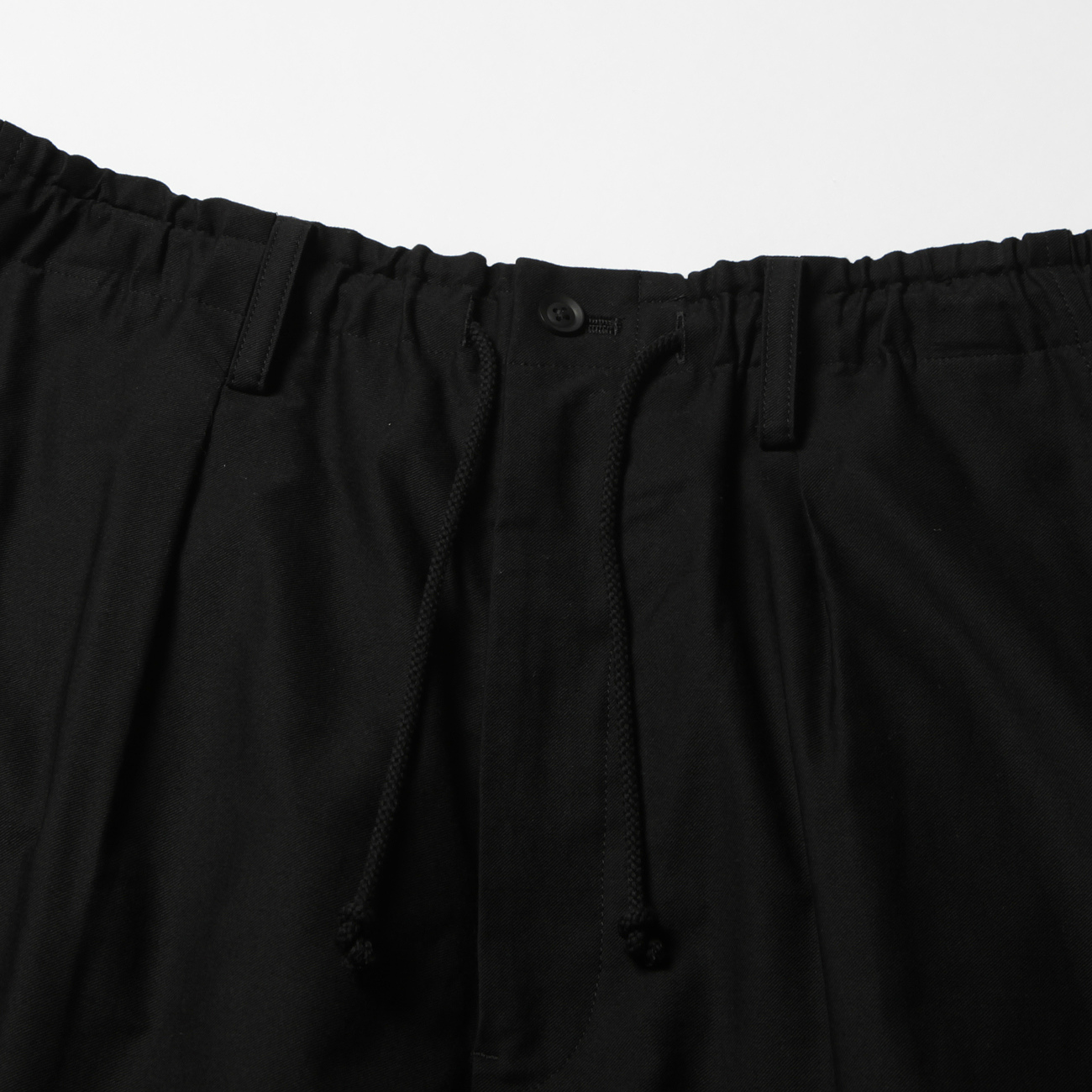 Yohji Yamamoto POUR HOMME / ヨウジ ヤマモト | BLACK C/TWILL