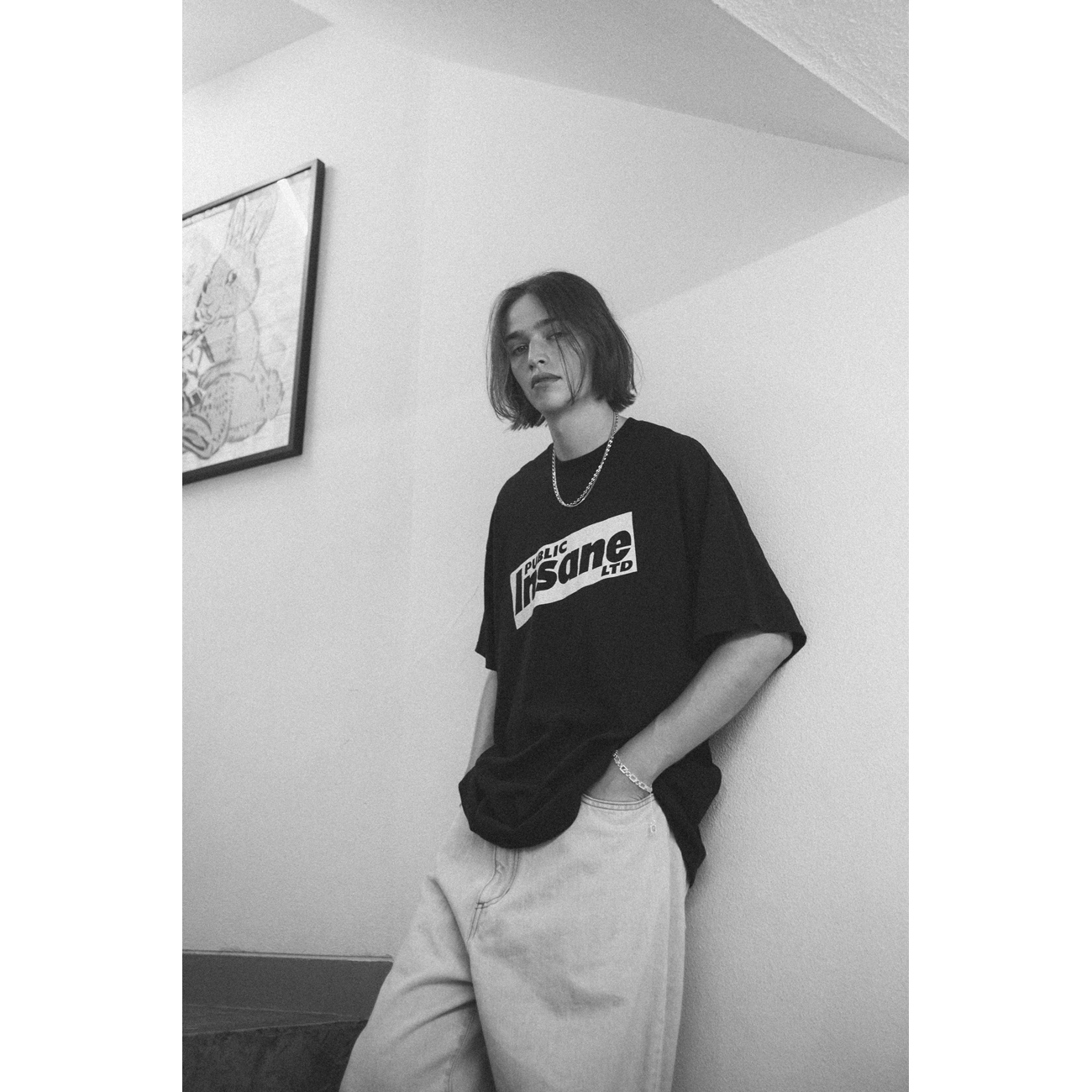ESSAY / エッセイ | TS-4 OVERSIZED PRINT T-SHIRT - Insane | 通販