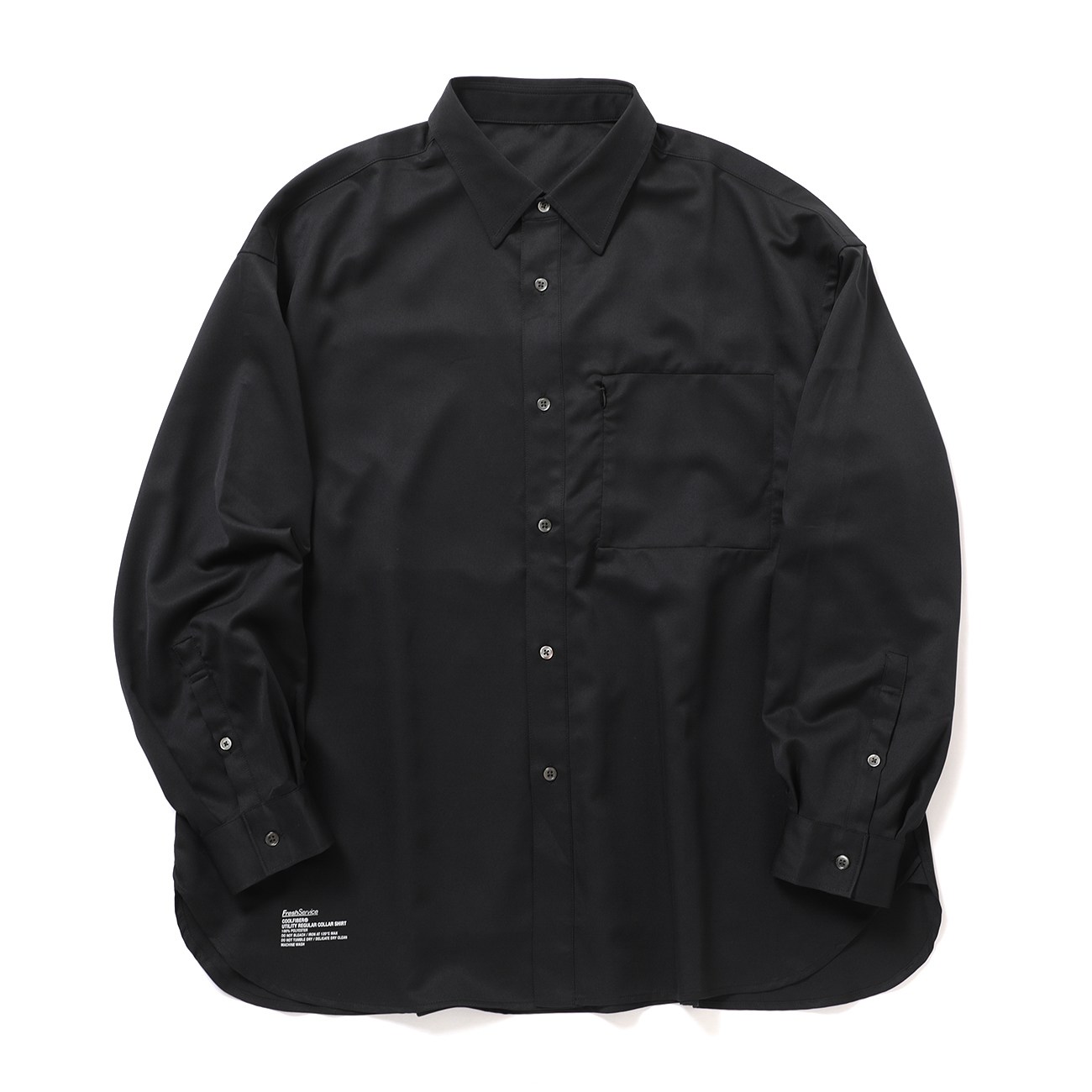 FreshService COOLFIBER® ブラックシャツ FreshService / フレッシュサービス | COOLFIBER UTILITY REGULAR