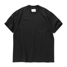 ssstein / シュタイン | SUPIMA COTTON OVERSIZED POCKET TEE - Black