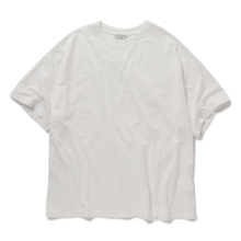 YOKE / ヨーク | 46G Suvin Cotton YOKE T-shirt - White