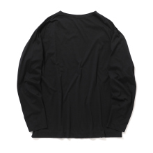 YOKE / ヨーク | 46G Suvin Cotton YOKE T-shirt Long Sleeves - Black