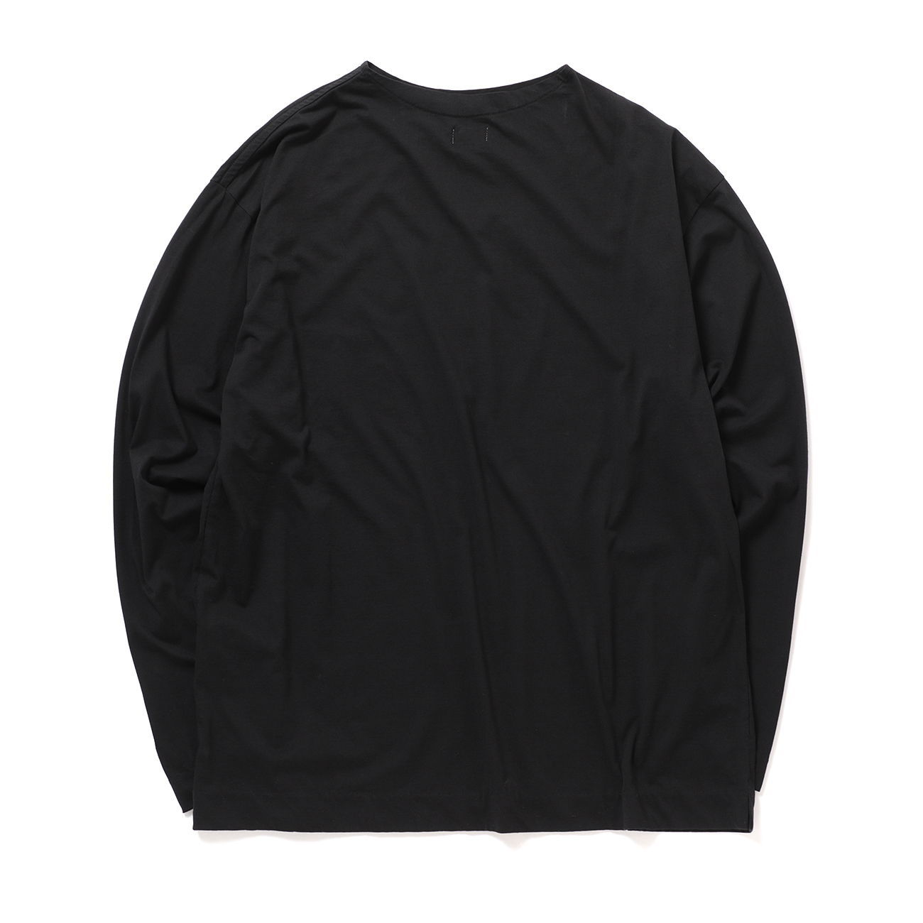 YOKE / ヨーク | 46G Suvin Cotton YOKE T-shirt Long Sleeves - Black