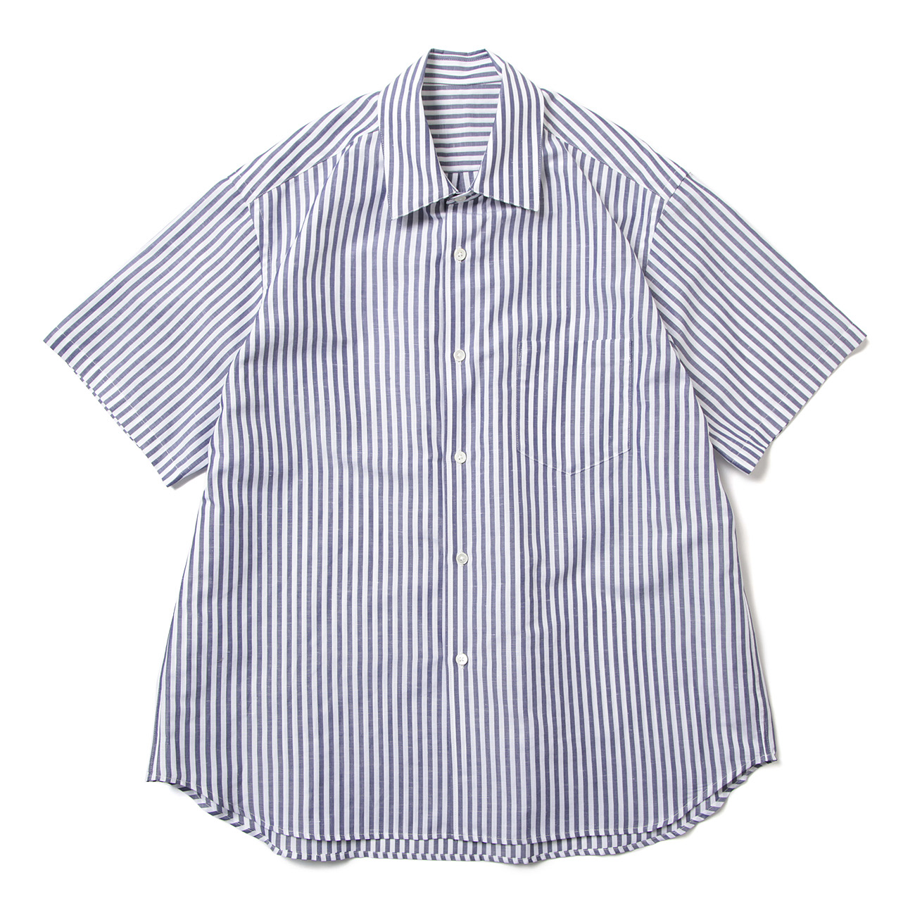 URU linen l/s short length shirt URU(ウル) ⁄ 19SUS03⁄19SS⁄LINEN L⁄S SHORT LENGTH SHIRTS⁄長袖シャツ