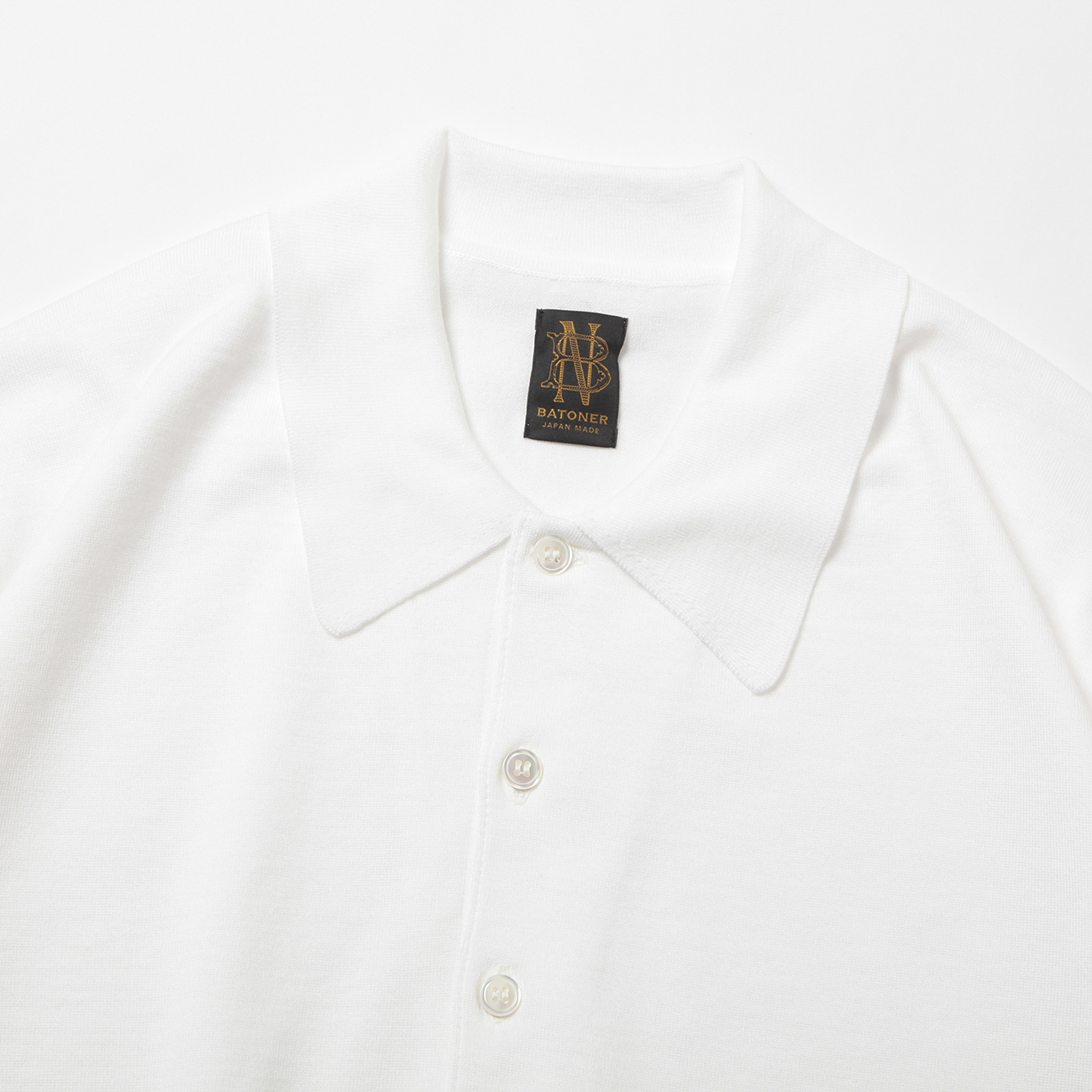 BATONER / バトナー | SEAISLAND COTTON POLO SHORT SLEEVE (メンズ