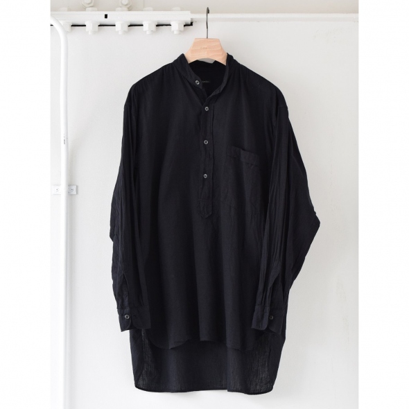 COMOLI / コモリ | ベタシャン プルオーバーシャツ - Black | 通販