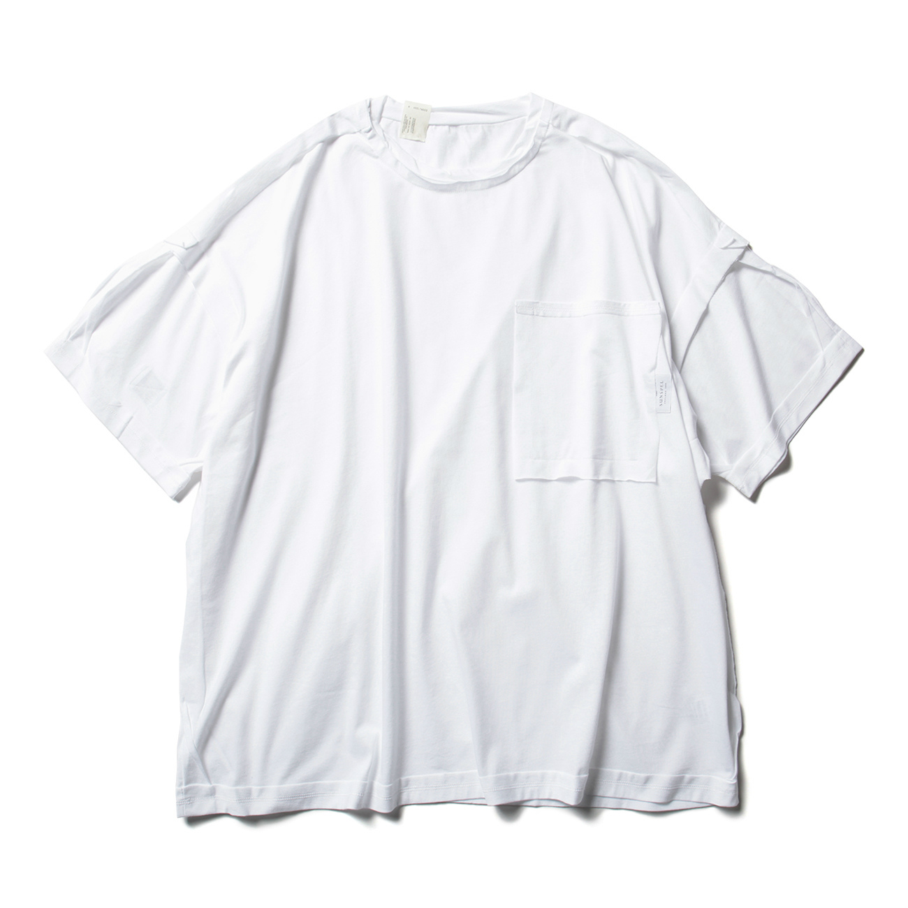 1201-CS61-024-pieces SHORT SLEEVE SHIRT SUNSPEL - White