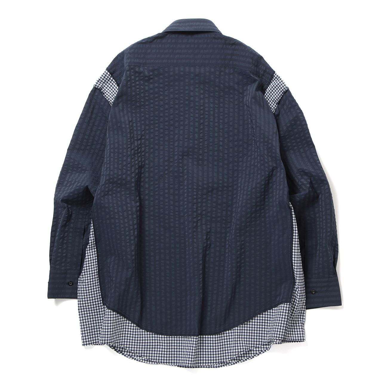 N.HOOLYWOOD / エヌハリウッド | 2241-SH25-014-peg SHIRT - Navy 