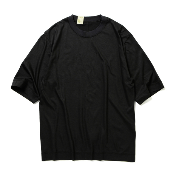 トップス n.hoolywood BLACK CREW NECK HALF SLEEVE N.HOOLYWOOD UNDER SUMMIT WEAR│N