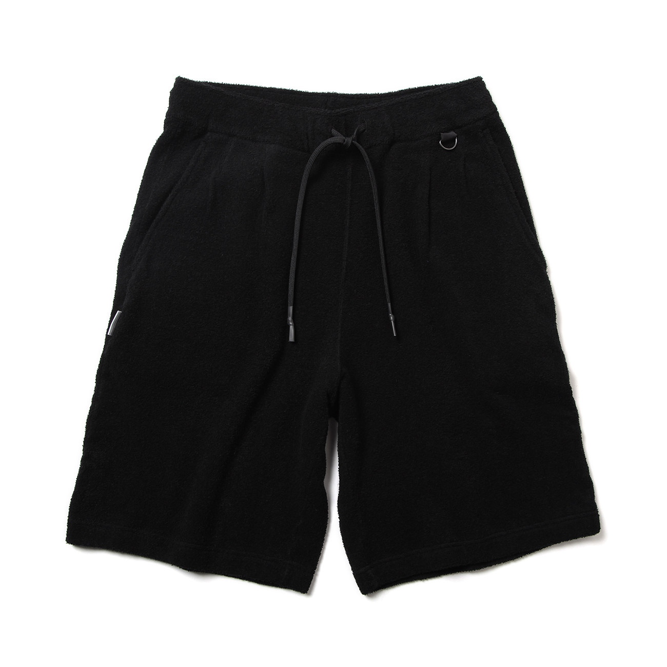 PILE SHORTS - Black