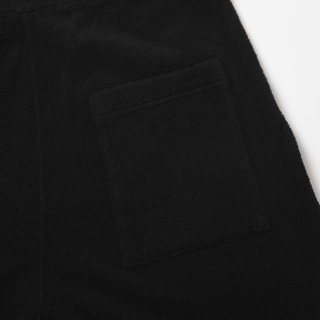 PILE SHORTS - Black