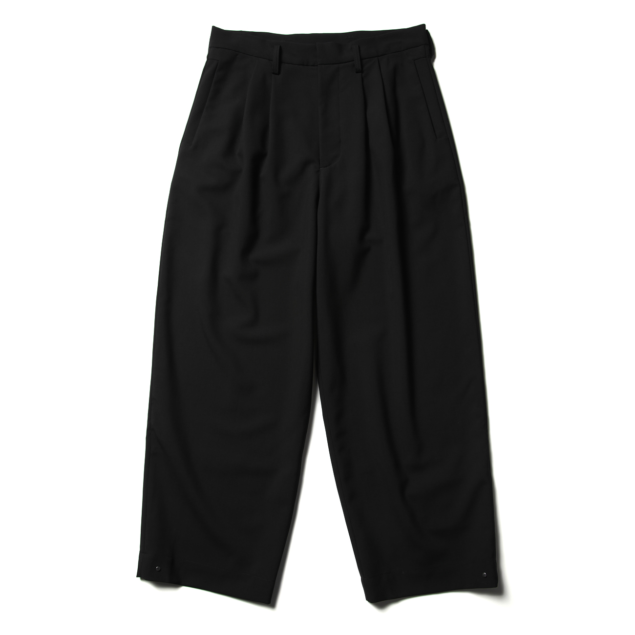 Dulcamara / ドゥルカマラ | よそいきヘムタックパンツ - Black | 通販