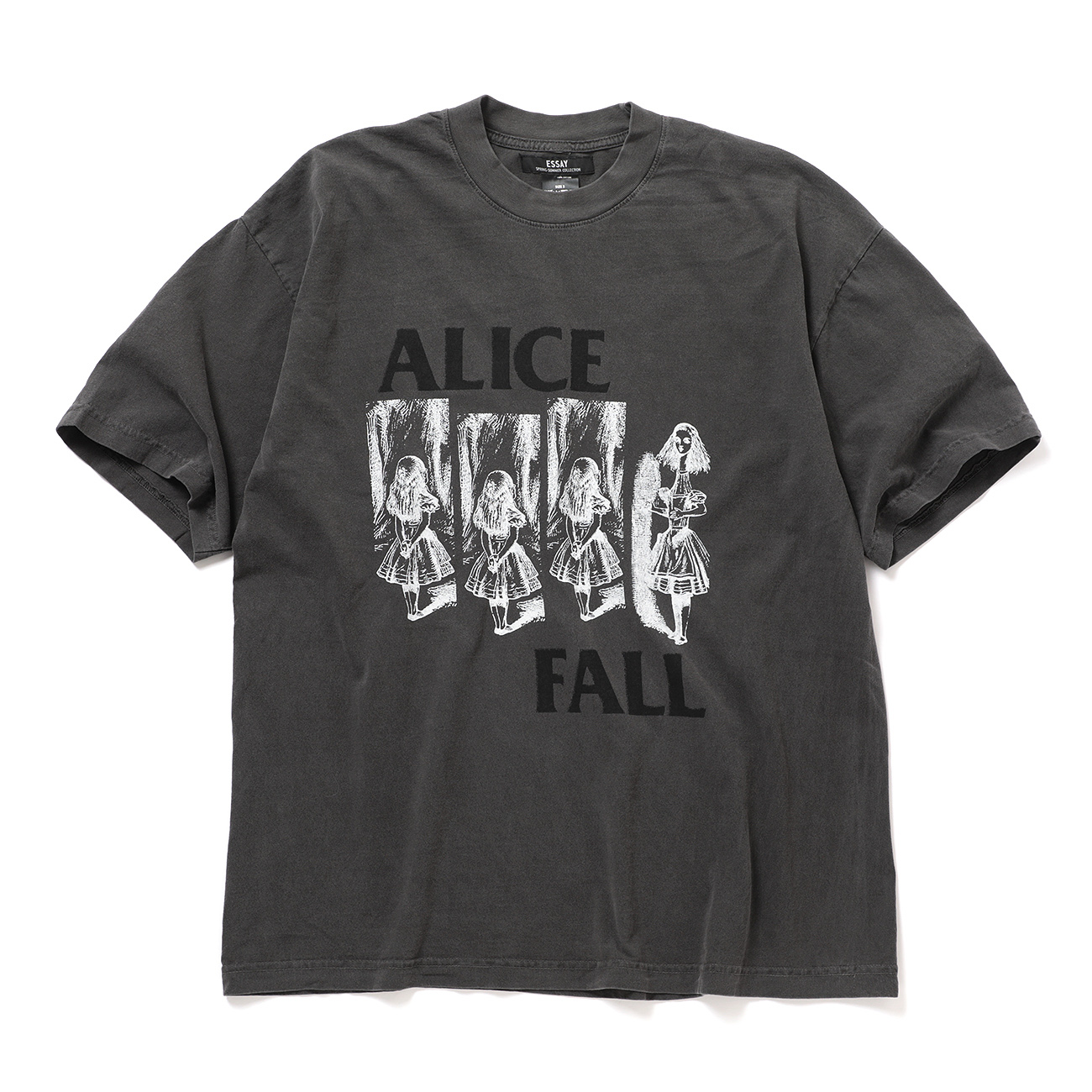 ESSAY / エッセイ | TS-2 OVERSIZED GARMENT DYE T-SHIRT - Alice