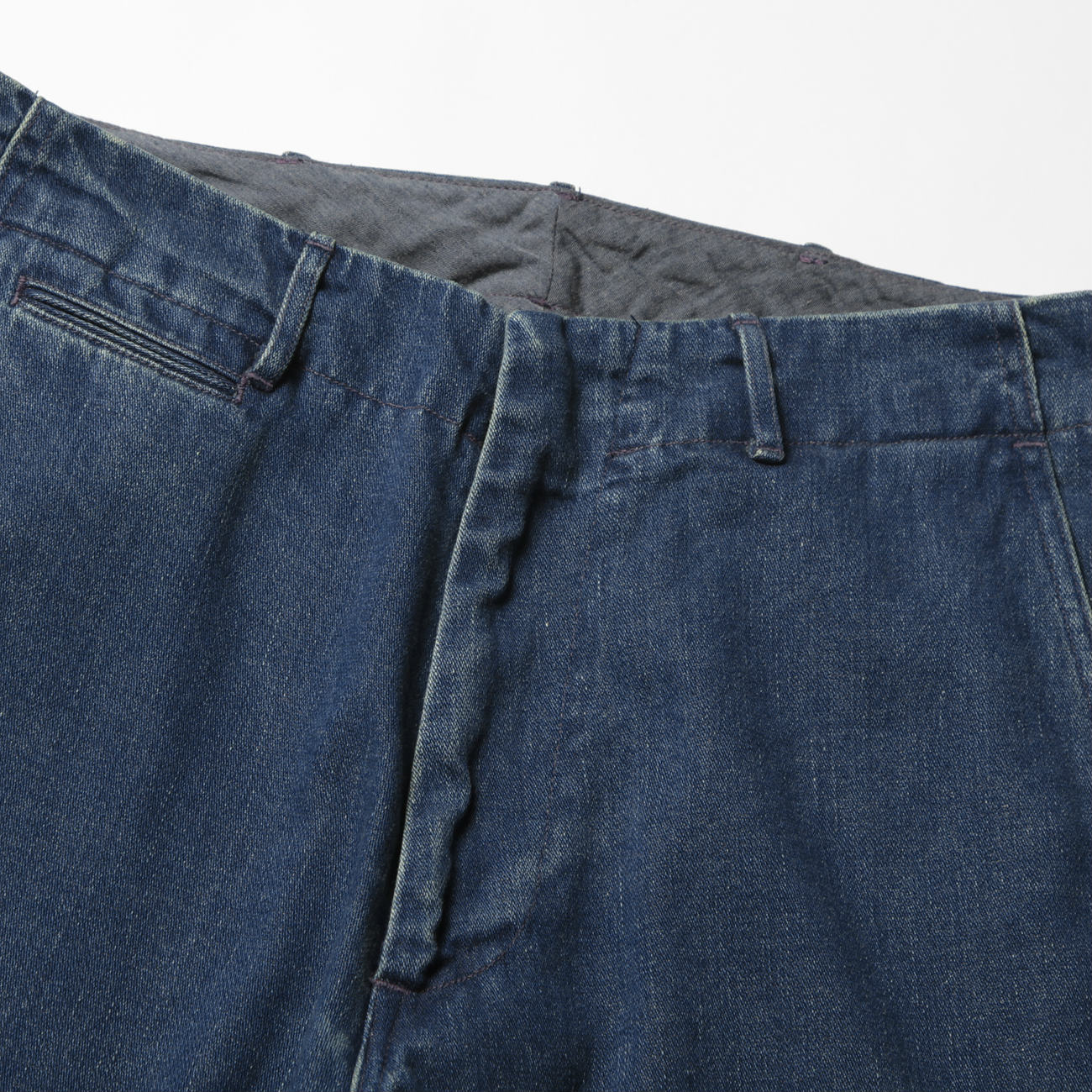 nanamica / ナナミカ | Denim Wide Pants - Indigo Bleach | 通販