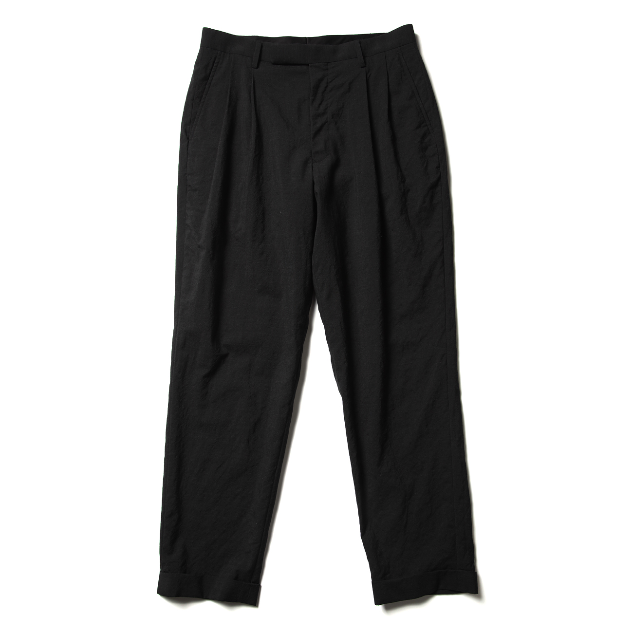 comoli ウール2タックパンツ サイズ 1 チャコール COMOLI / コモリ | ウール 2タックパンツ - Charcoal | 通販 - 正規