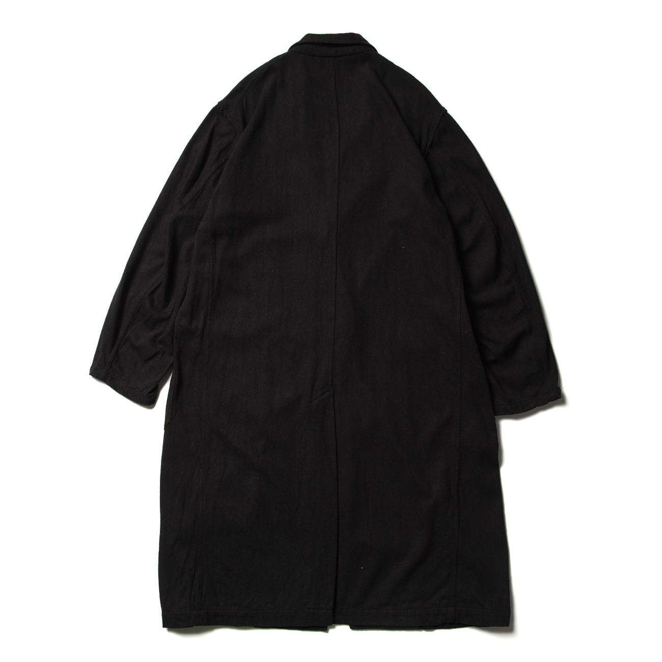 ☆極美品☆COMOLI　コモリ　シルクネップ ワークコート　サイズ2　BLACK ☆極美品☆COMOLI コモリ シルクネップ ワークコート サイズ2