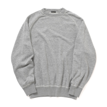 COMOLI / コモリ | グレー裏毛 クルーネック - Gray