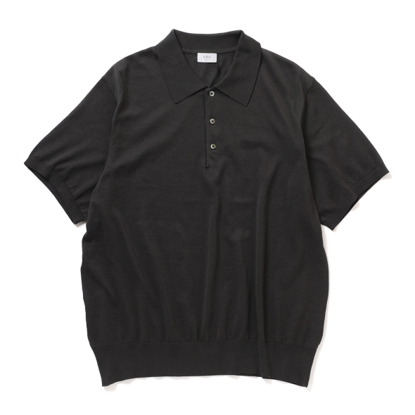 URU / ウル | KNIT POLO - D.Charcoal | 通販 - 正規取扱店 | COLLECT