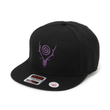 South2 West8 / サウスツーウエストエイト | Baseball Cap - Skull & Target Emb. - Black
