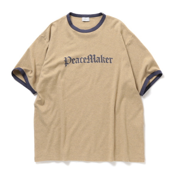 25SS URU ウル CREW NECK S/S TEE チャコール 2 URU(ウル)/CREW NECK S/S TEE/CHARCOAL 通販 取り扱い-CONCRETE