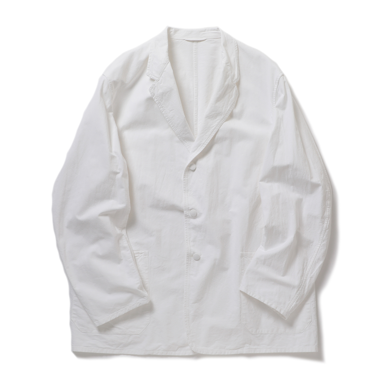 COMOLI / コモリ | ホワイト ジャケット - White | 通販 - 正規 COMOLI / コモリ | ホワイト ジャケット - White | 通販 - 正規