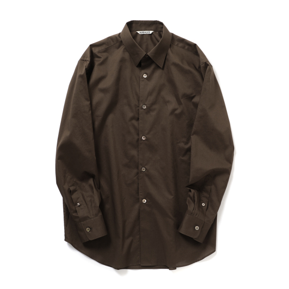 AURALEE / オーラリー | WASHED FINX TYPEWRITER SHIRT