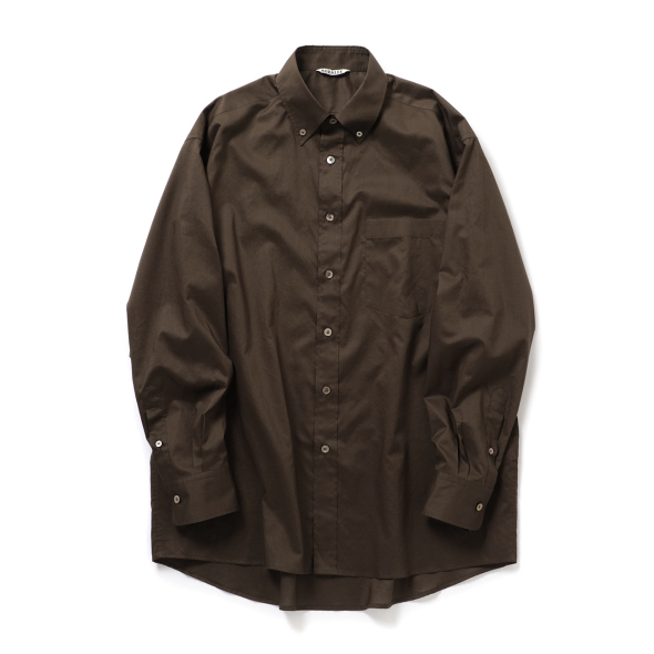 AURALEE WASHED FINX TYPEWRITER BD シャツ 04151021_67fdb49648bb6.jpg
