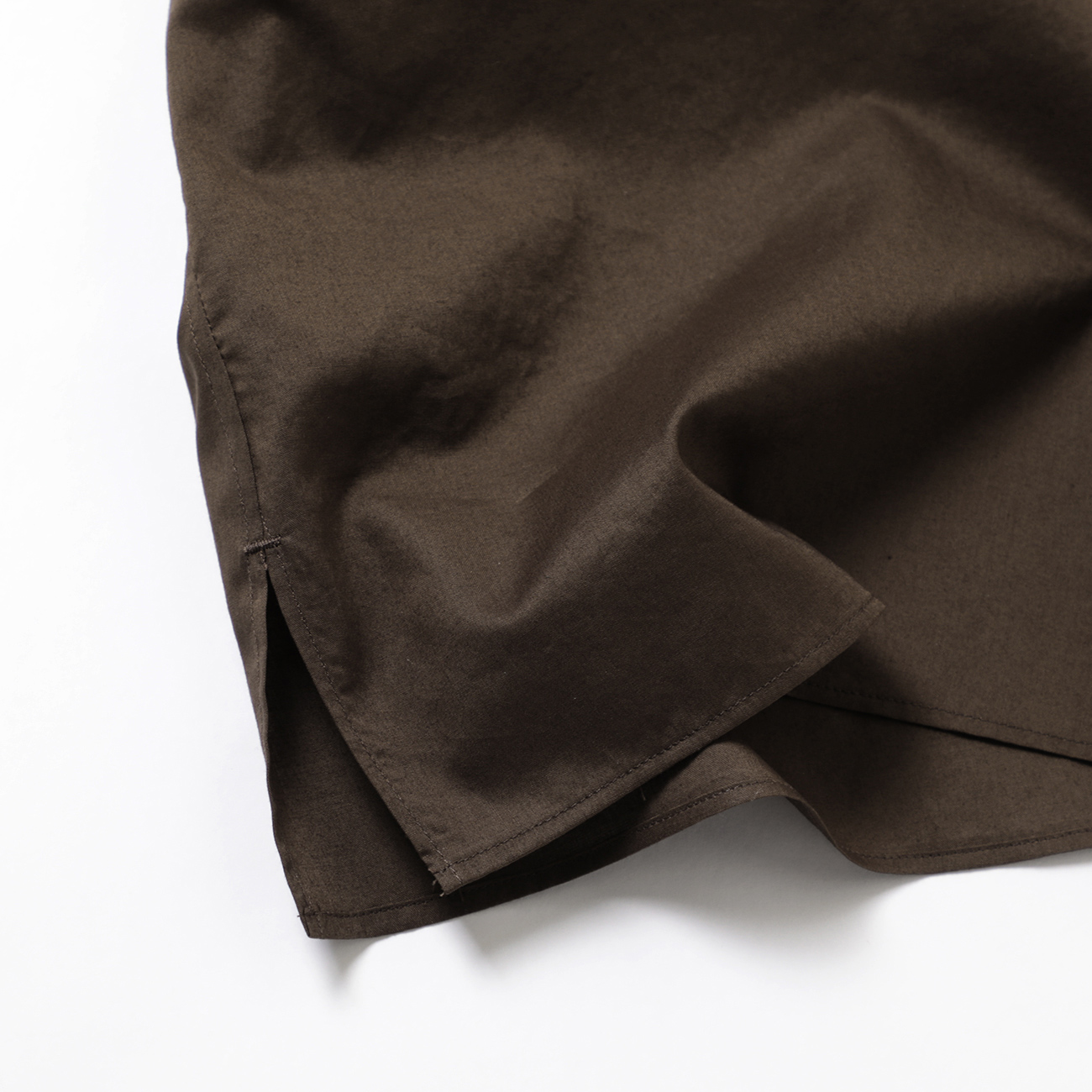AURALEE / オーラリー | WASHED FINX TYPEWRITER OPEN COLLAR HALF