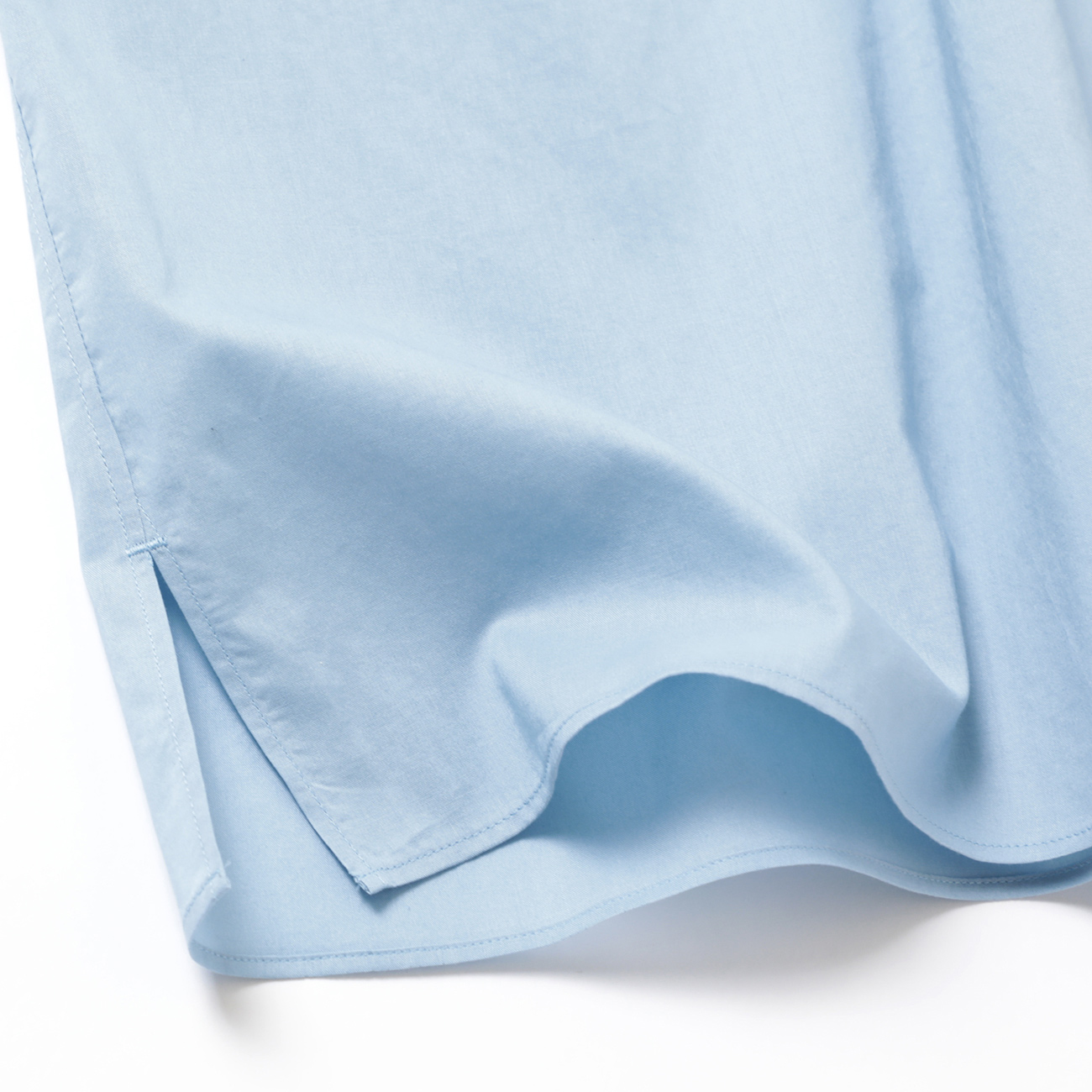 AURALEE / オーラリー | WASHED FINX TYPEWRITER OPEN COLLAR