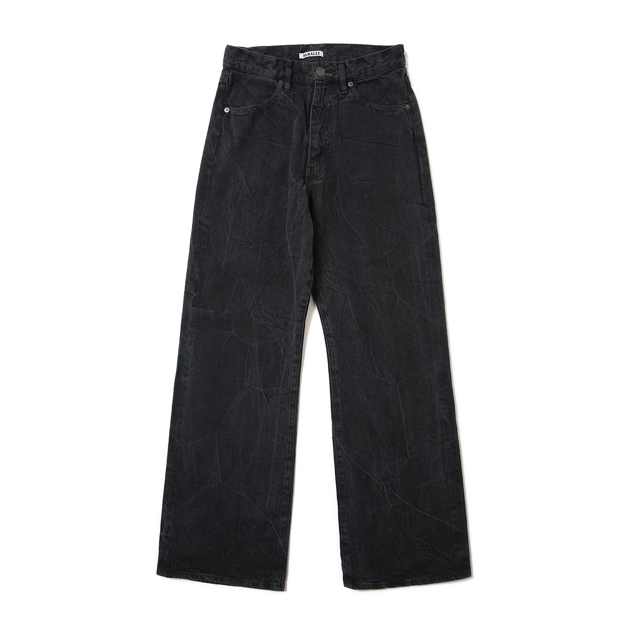 AURALEE / オーラリー | SELVEDGE FADED LIGHT DENIM PANTS