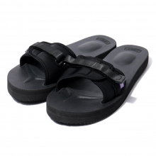 NEPENTHES | Suicoke × NEPENTHES Purple Label - Slide-In Sandal w/A-B Vibram - Neoprene - Black