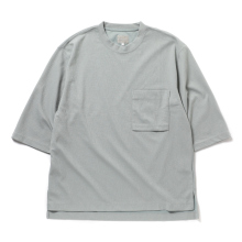 CURLY / カーリー | CRAPE DOUBLE-KNIT TEE Q/S - Sage