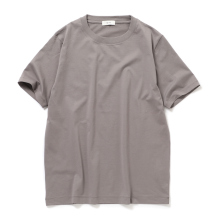 GIM / ジム | プラチナフェイスコットン 天竺 半袖クルーTシャツ - Charcoal