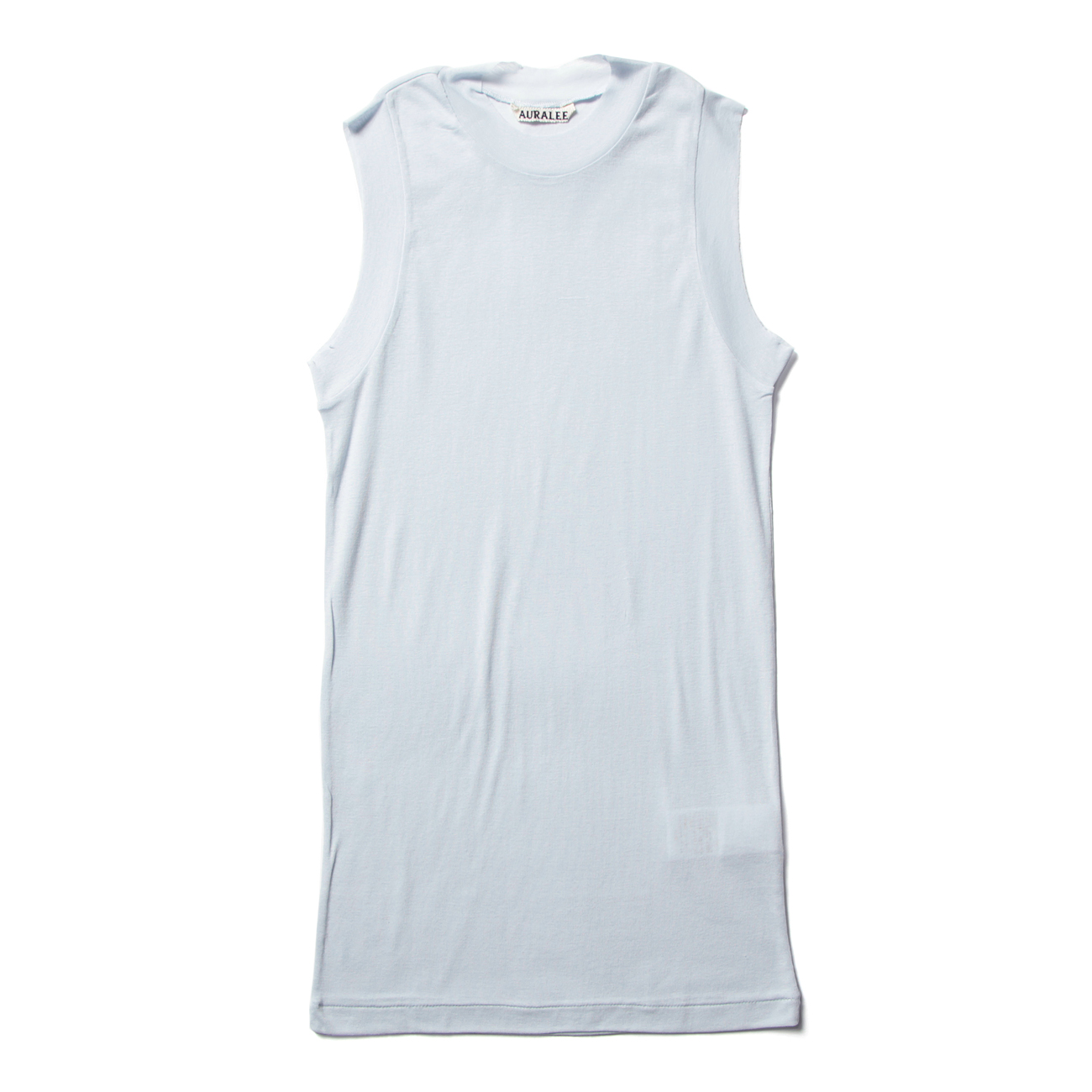 AURALEE / オーラリー | GIZA SUPER HIGH GAUGE SHEER RIB TANK (レディース) - Light Blue  | 通販 - 正規取扱店 | COLLECT STORE / コレクトストア