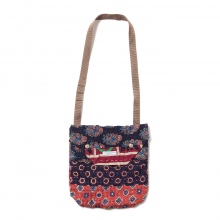 ENGINEERED GARMENTS / エンジニアドガーメンツ | Shoulder Pouch - Stripe Handstitch - Multi Color