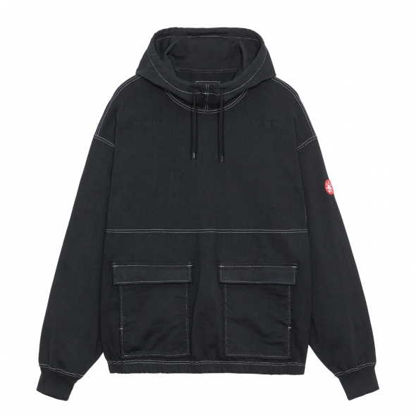 C.E / シーイー | OVERDYE LIGHT PULLOVER HOODY - Black | 通販