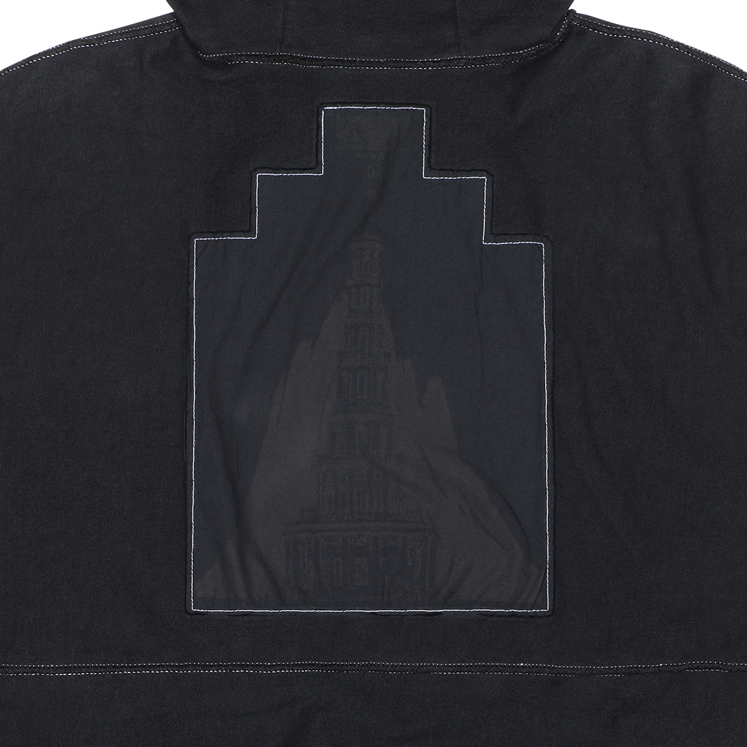 C.E / シーイー | OVERDYE LIGHT PULLOVER HOODY - Black | 通販 