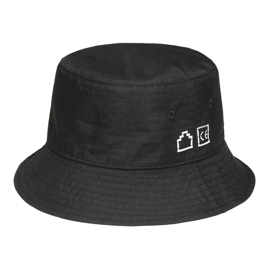 STITCHING REV HAT - Black