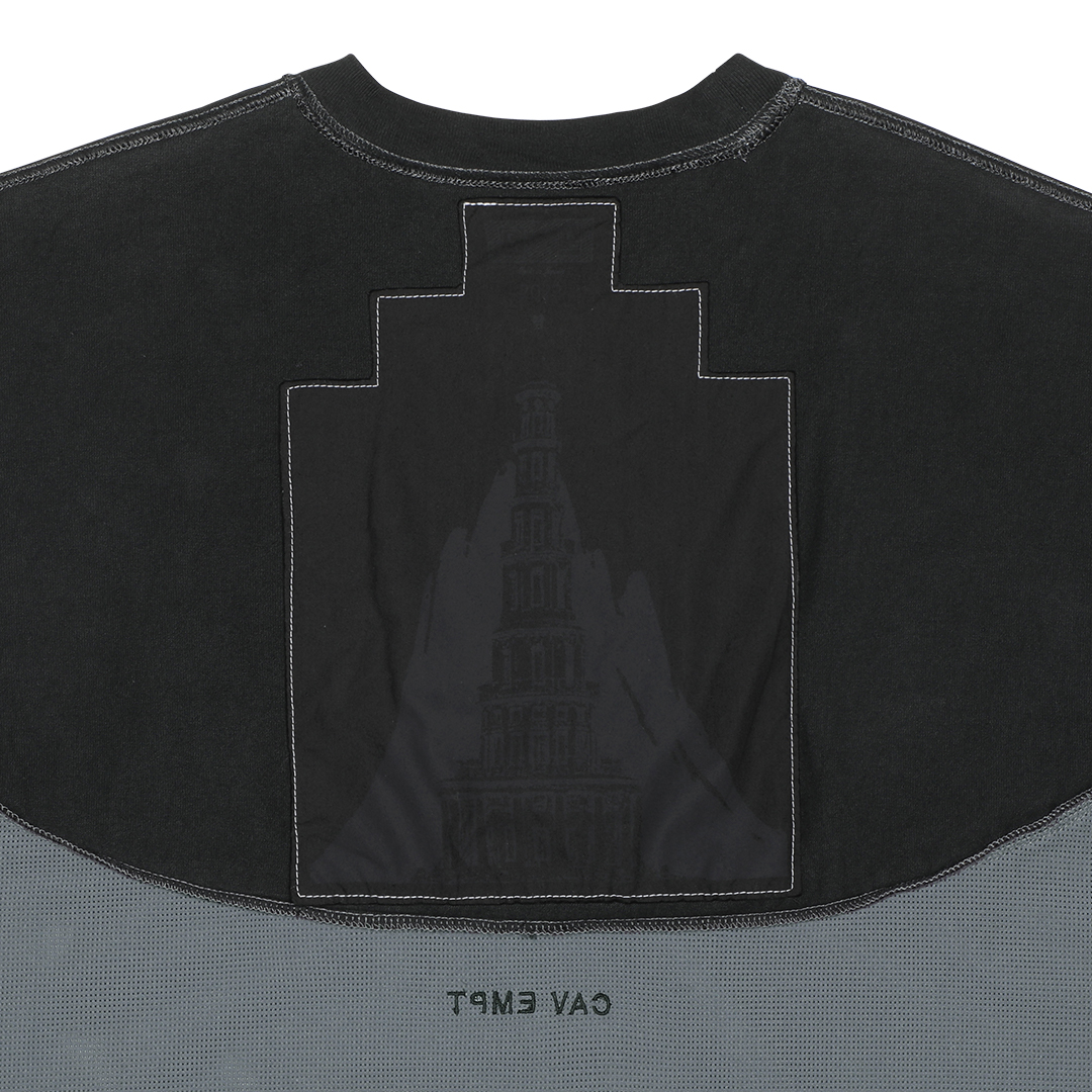 C.E / シーイー | ROUND CUT LINE T - Charcoal | 通販 - 正規取扱店