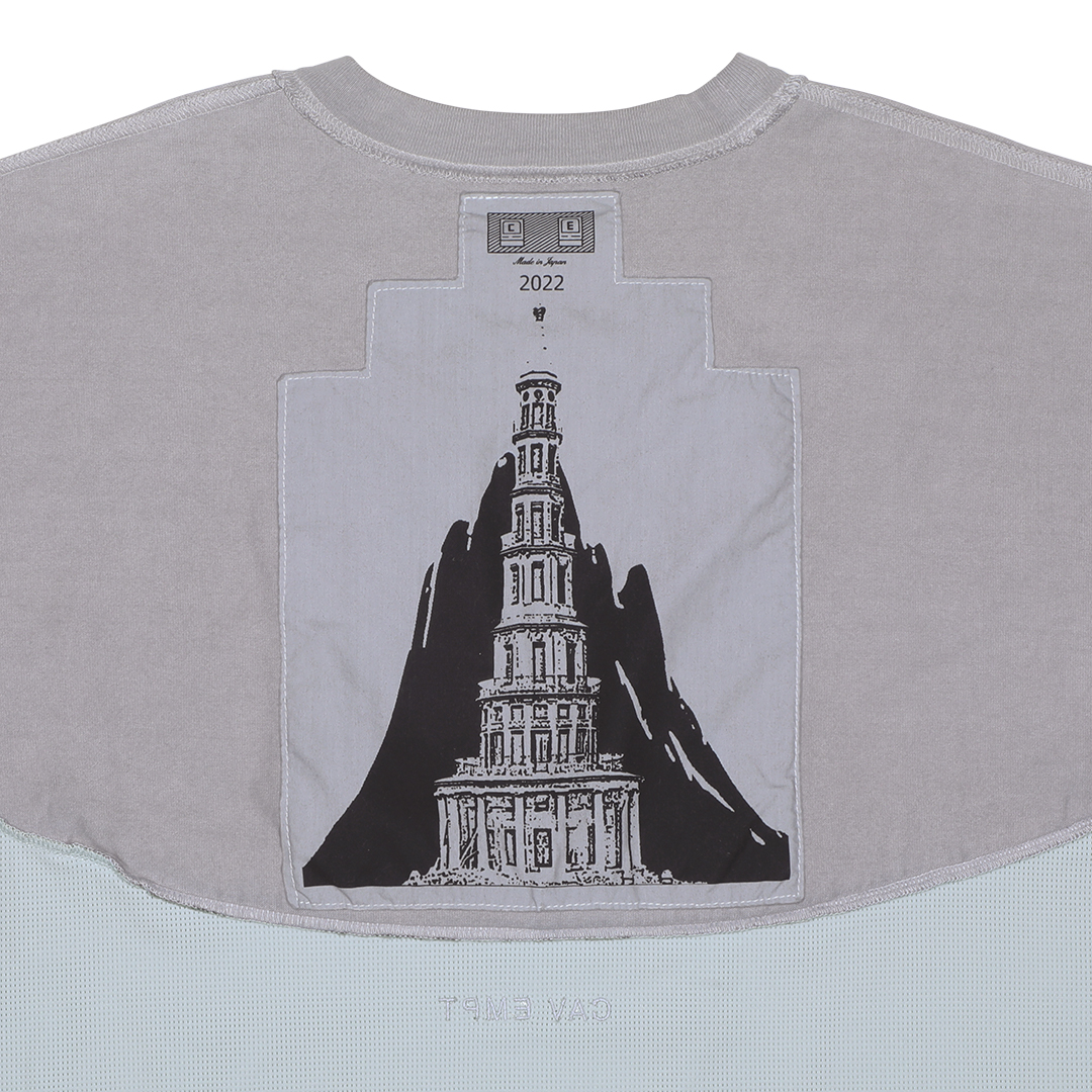 C.E / シーイー | ROUND CUT LINE T - Grey | 通販 - 正規取扱店